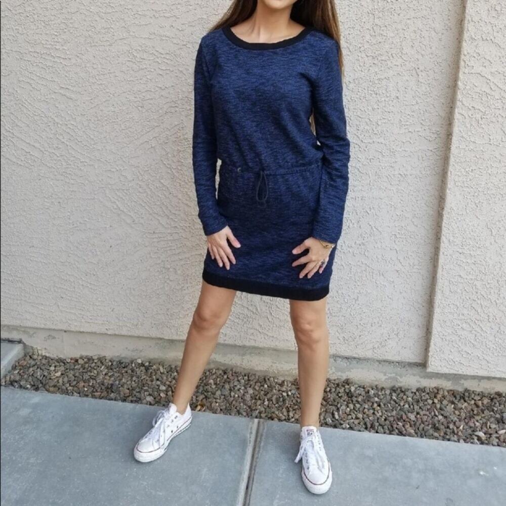 Converse Brooklyn sweater dress cinched waist xs